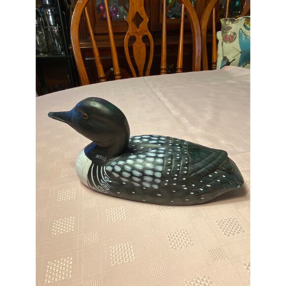 Price Products Brighton Woods Handcarved Forward Facing Duck Figurine NIB - Picture 12 of 16